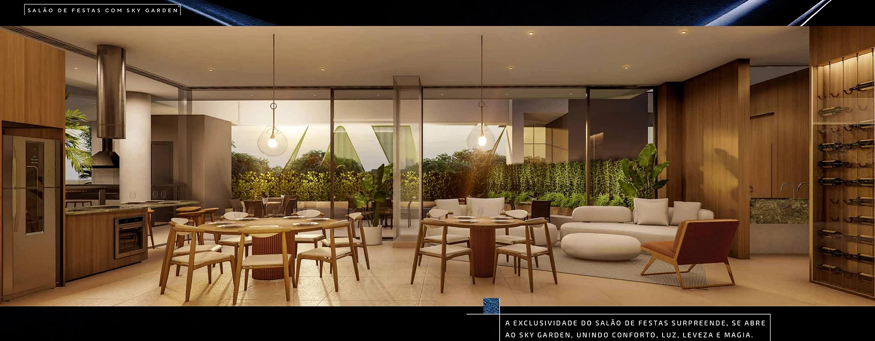 Salão de Festas Müva com Sky Garden